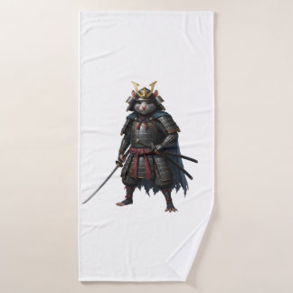  Samurai Rat warrior  Badhanddoek