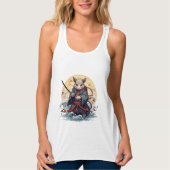 Samurai Rat Women's Tank Tops (Voorkant)