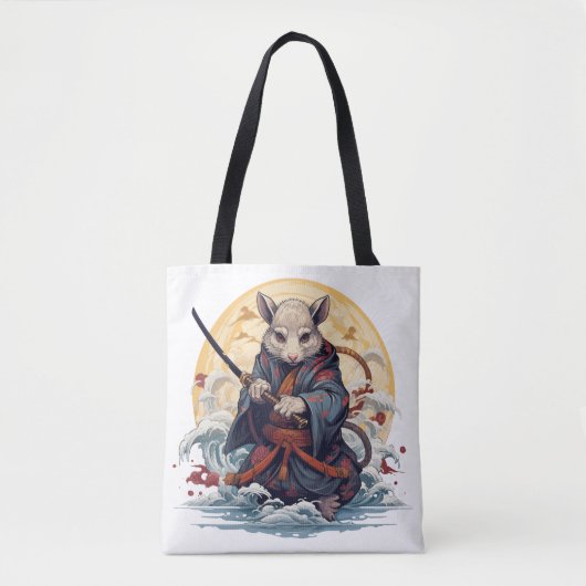Samurai Rat Women's Tote Bags Draagtas (Voorkant)