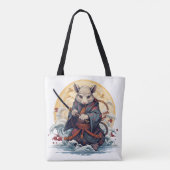 Samurai Rat Women's Tote Bags Draagtas (Achterkant)
