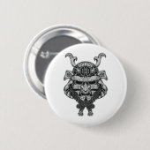 Samurai Ronde Button 5,7 Cm (Voorkant /achterkant)