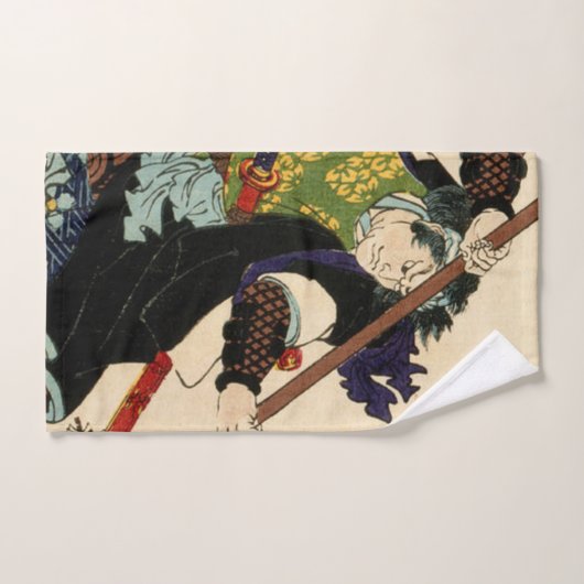 Samurai Ronin by Tsukioka Yoshitoshi 1869 Handdoek (Handdoek)