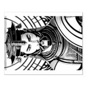 Samurai Rubberstempel (Afrduk)