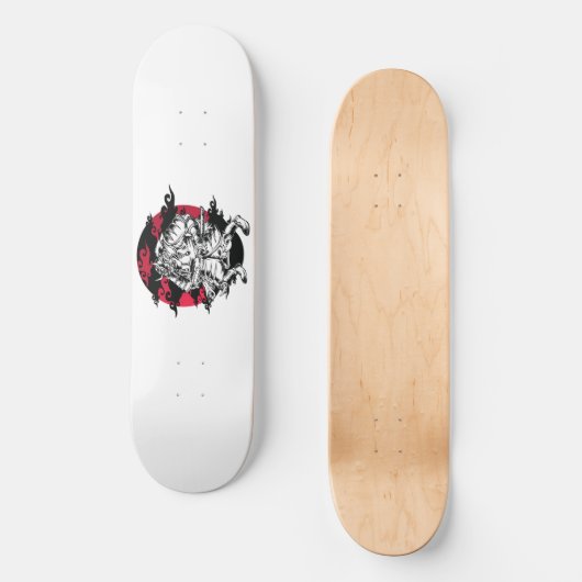 Samurai Skateboard (Voorkant)