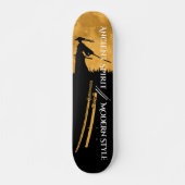 Samurai  skateboard (Voorkant)