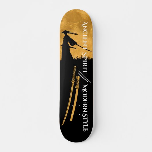 Samurai  skateboard (Voorkant)