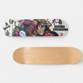 SAMURAI Skateboard Art – Japanese Spirit (Horz)