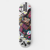 SAMURAI Skateboard Art – Japanese Spirit (Recto)
