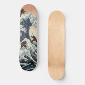 SAMURAI Skateboard – Japanese Ukiyo-e Inspired Art (Recto)