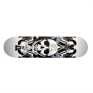 Samurai Skull Origineel ontwerpskateboard Dek Skateboard