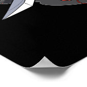 Samurai Skull Poster (Hoek)