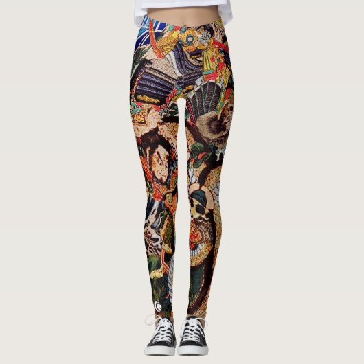Samurai Sleg Beasts Leggings (Voorkant)