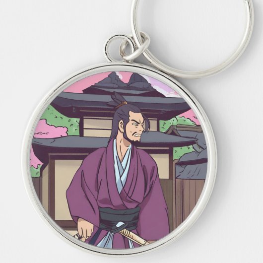 samurai sleutelhanger (Voorkant)
