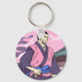 samurai sleutelhanger (Achterkant)