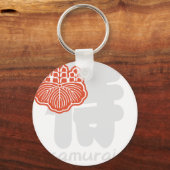 samurai sleutelhanger (Voorkant)