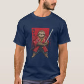  Samurai Sloth T-Shirt  (Devant)