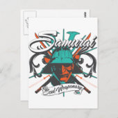 Samurai Soul Weaponary Briefkaart (Voorkant / Achterkant)