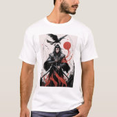 Samurai Spirit: Draag je kracht T-shirt (Voorkant)