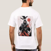Samurai Spirit: Draag je kracht T-shirt (Achterkant)