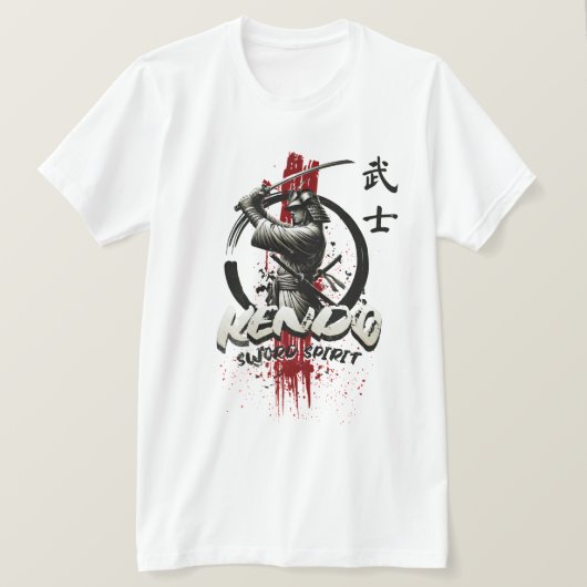 Samurai Spirit T-shirt (Design voorkant)