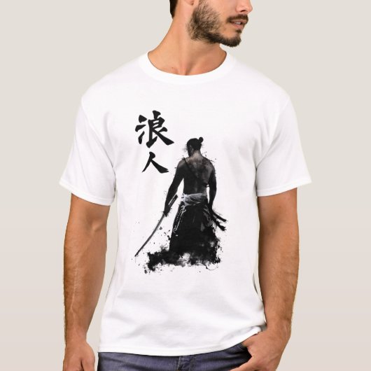 Samurai Spirit | Traditioneel Japans T-shirt (Voorkant)