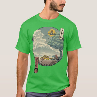 samurai stad samurai plaats t-shirt