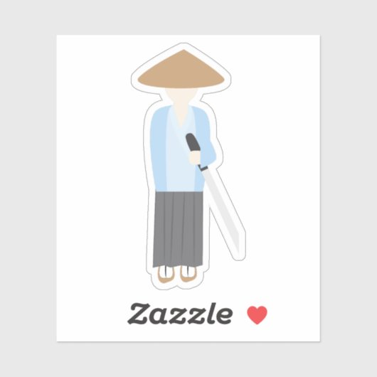 Samurai Sticker (Vel)