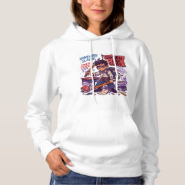 Samurai-student terug naar school hoodie