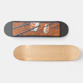 Samurai Sushi Japan Fish Skateboard (Horizontaal)