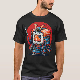 Samurai Sushi Japanse Krijger Klasse Shogun T-shirt