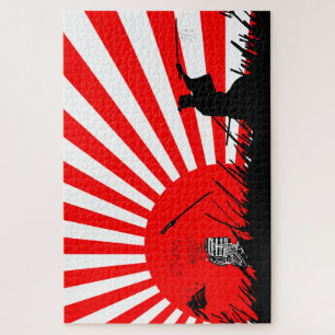 Samurai Sword Fight Victory Legpuzzel