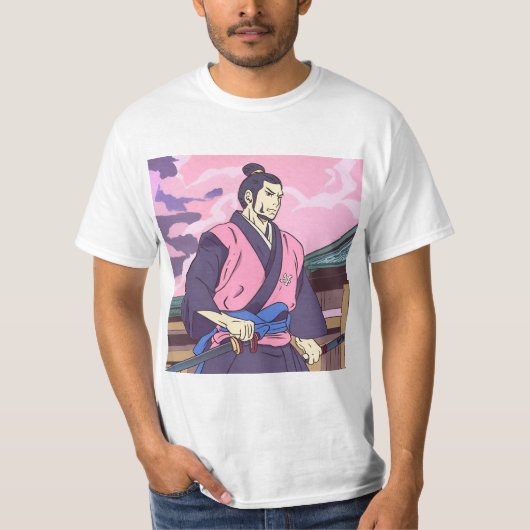 samurai t-shirt (Voorkant)
