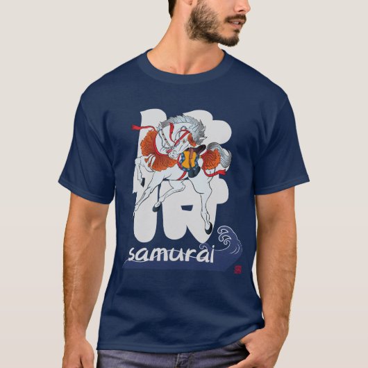 samurai t-shirt (Voorkant)