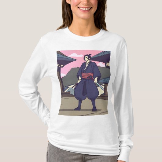 samurai t-shirt (Voorkant)