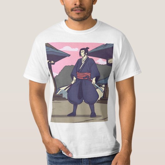 samurai t-shirt (Voorkant)