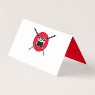 Samurai Table Signs Visitekaartjes