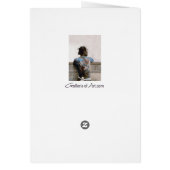 Samurai Tattoo - Kaart (Achterkant)