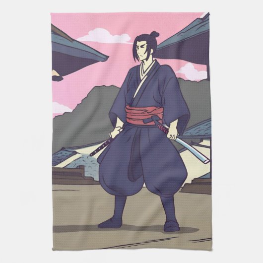 samurai theedoek (Verticaal)