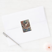 SAMURAI TUANT UN ÉNORME STICKER DE NAKE (Enveloppe)