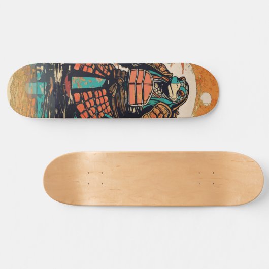 Samurai Turtle Skateboard (Horizontaal)