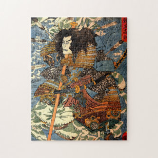 Samurai Ukiyo-e Japans schilderen Legpuzzel