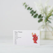 Samurai Visitekaartje (Staand voorkant)