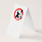 Samurai Visitekaartjes (Achterkant)