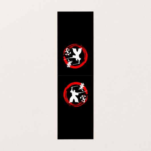 Samurai Visitekaartjes (Buitenkant ongevouwen)