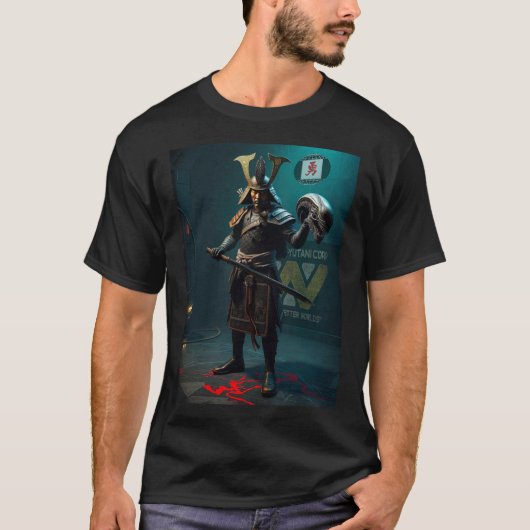 Samurai VS Alien T-shirt (Voorkant)