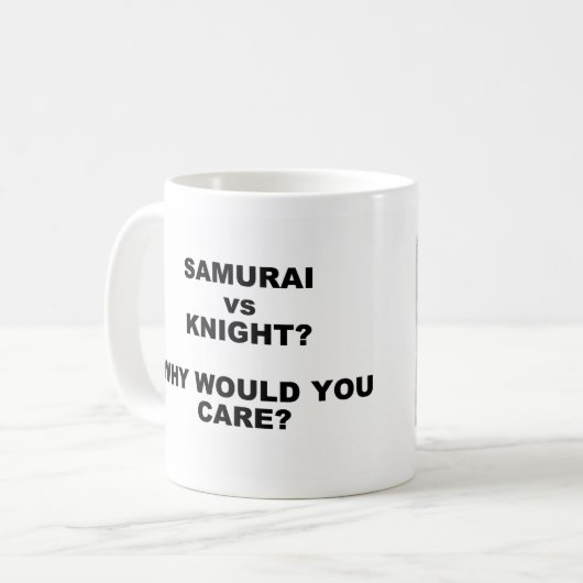 Samurai vs Knight Mok (Voorkant links)