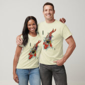 Samurai vs. reuzenkoivis t-shirt (Unisex)