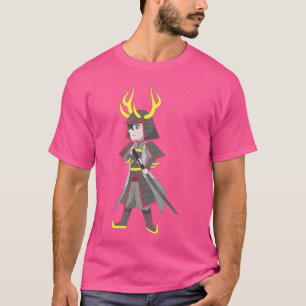 Samurai Warrior Anime Manga overvalt de Japanse cu T-shirt