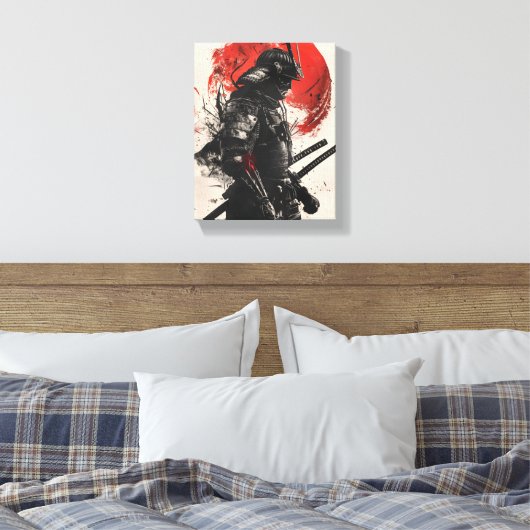 Samurai Warrior Art Print (Insitu (Slaapkamer))