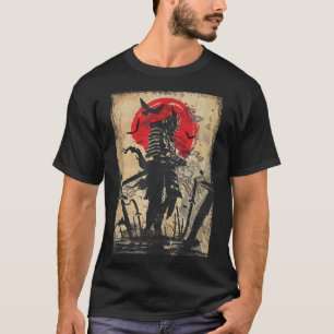 Samurai warrior bushido code Japanse zwaardmannen T-shirt